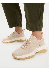 Steve Madden Sneakersy Match-E 11004643 Beżowy. Kolor: beżowy. Materiał: materiał #3