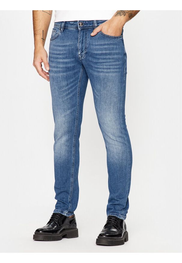 JOOP! Jeansy 30039254 Granatowy Slim Fit. Kolor: niebieski