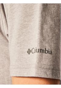 columbia - Columbia T-Shirt CSC Basic Logo EM2180 Szary Regular Fit. Kolor: szary. Materiał: bawełna