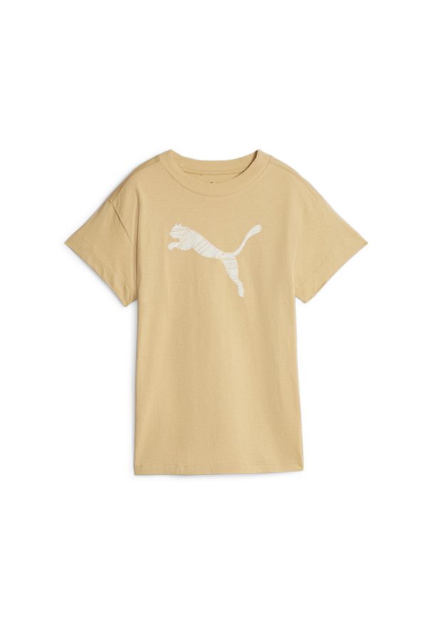 Puma Koszulka Her 67600084. Kolor: beżowy. Sport: turystyka piesza