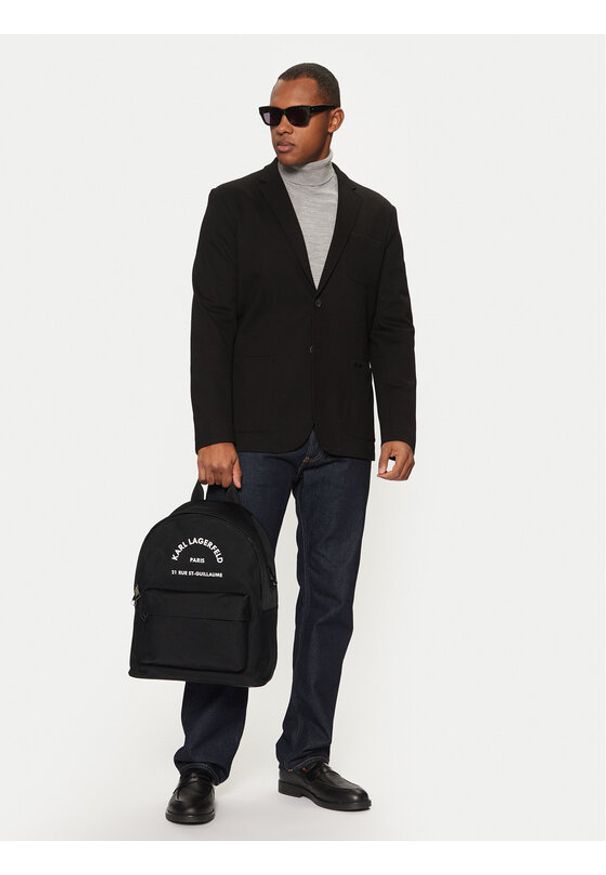Karl Lagerfeld - KARL LAGERFELD Plecak A1M30099 Czarny. Kolor: czarny. Materiał: materiał