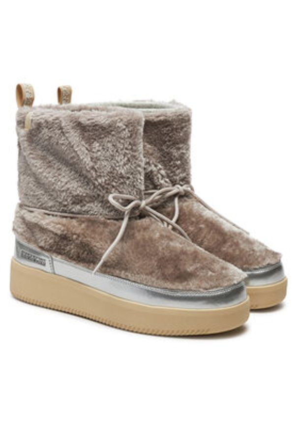 Napapijri Śniegowce NP0A4IKI Szary. Kolor: szary. Materiał: materiał