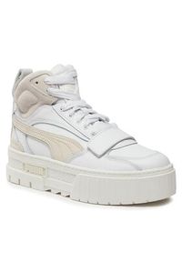 Puma Sneakersy Mayze Mid PRM Wns 393083 01 Biały. Kolor: biały. Materiał: skóra