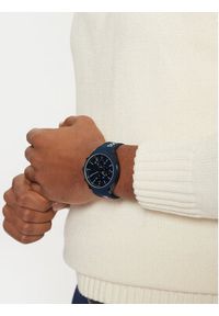 BOSS Zegarek Velocity 1514061 Granatowy. Kolor: niebieski #4