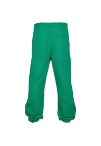 Urban Classics - Męskie Spodnie Dresowe. Kolor: zielony. Materiał: dresówka. Długość: długie
