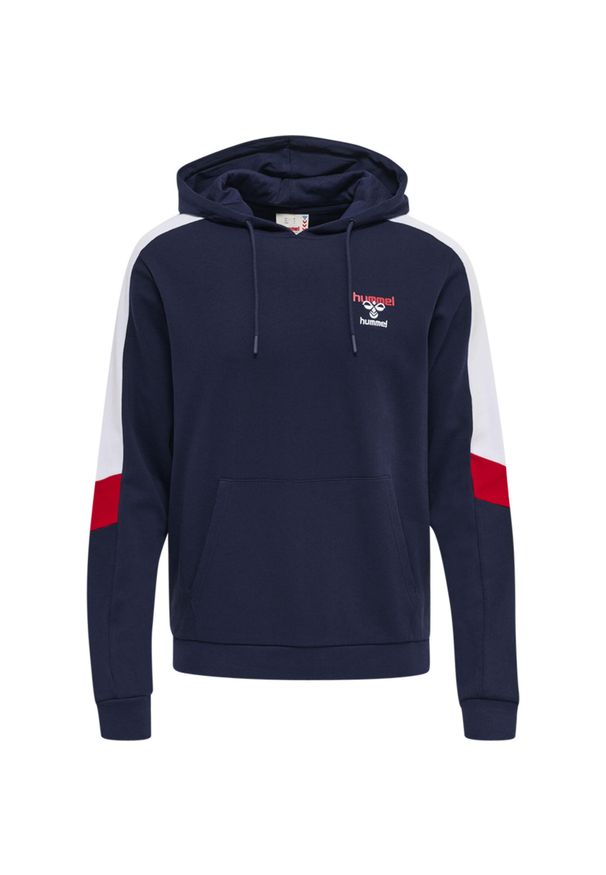 Bluza z kapturem Hummel IC Claude. Typ kołnierza: kaptur. Kolor: niebieski. Sport: fitness
