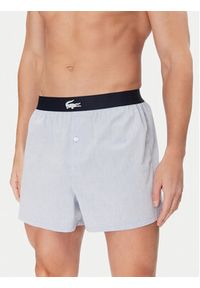Lacoste Komplet 3 par bokserek 7H2387 Granatowy. Kolor: niebieski. Materiał: bawełna #9