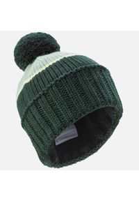 WEDZE - Czapka narciarska dla dzieci Wedze Grand Nord 500. Kolor: wielokolorowy, żółty, zielony. Materiał: akryl, materiał. Sezon: zima. Styl: sportowy #1