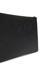 Liu Jo Torebka M Envelope AA5154 E0087 Czarny. Kolor: czarny. Materiał: skórzane #4