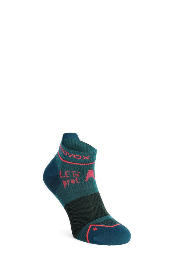 ORTOVOX - Skarpety trekkingowe damskie Ortovox Alpine Light Low Socks. Kolor: zielony