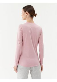 Salewa Koszulka techniczna Solidlogo Dry 27341 Różowy Regular Fit. Kolor: różowy. Materiał: syntetyk #4