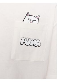 Puma T-Shirt Puma X Ripndip 622195 Écru Relaxed Fit. Materiał: bawełna #5