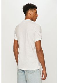 Jack & Jones - Polo. Okazja: na co dzień. Typ kołnierza: polo. Kolor: biały. Długość: krótkie. Styl: casual #3