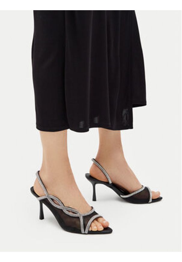 Jenny - JENNY Sandały R25SS00508 Czarny. Kolor: czarny. Materiał: syntetyk