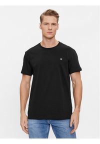 Calvin Klein Jeans T-Shirt J30J325268 Czarny Regular Fit. Kolor: czarny. Materiał: bawełna #1