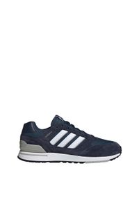 Adidas - Buty Run 80s. Kolor: szary, niebieski, wielokolorowy, biały. Styl: retro. Sport: bieganie