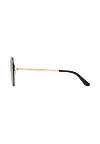 Daniel Wellington okulary przeciwsłoneczne kolor czarny. Kolor: czarny #8