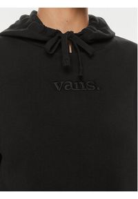Vans Bluza W Essential Ft Rlx Po VN000JF6 Czarny Regular Fit. Kolor: czarny. Materiał: syntetyk #6