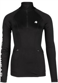 GORILLA WEAR - Peyton Długi rękaw - Czarny. Kolor: czarny. Długość rękawa: długi rękaw. Długość: długie. Sport: fitness