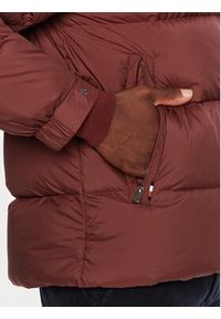 TOMMY HILFIGER - Tommy Hilfiger Kurtka puchowa MW0MW36569 Bordowy Regular Fit. Kolor: czerwony. Materiał: syntetyk #5