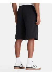 Adidas - adidas Szorty sportowe Trefoil Essentials JV6054 Czarny Loose Fit. Kolor: czarny. Materiał: bawełna. Styl: sportowy #3