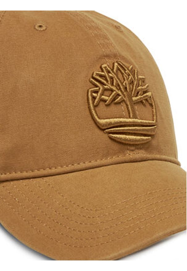 Timberland Czapka z daszkiem TB0A61UJ Brązowy. Kolor: brązowy. Materiał: bawełna, materiał