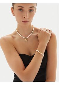 Guess Bransoletka JUBB03 342JWGS Biały. Kolor: biały