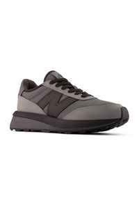 Buty unisex New Balance U370OA – szare. Kolor: szary. Materiał: skóra, zamsz. Szerokość cholewki: normalna. Sezon: lato #4