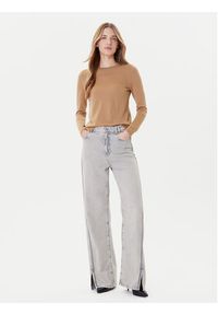 BOSS Jeansy C_Marlene Hr Split 50542436 Szary Relaxed Fit. Kolor: szary #5