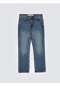 Big-Star - Jeansy męskie z prostą nogawką niebieskie Colt 334. Stan: podwyższony. Kolor: niebieski. Styl: vintage, klasyczny #7