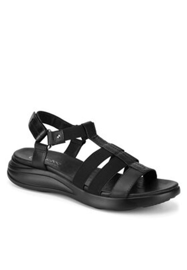 Go Soft Sandały RST-STAR-01 Czarny. Kolor: czarny. Materiał: materiał