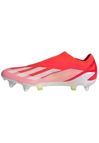 Adidas - Buty piłkarskie adidas X Crazyfast Elite Ll Sg M IF0661 czerwone. Kolor: czerwony. Szerokość cholewki: normalna. Sport: piłka nożna