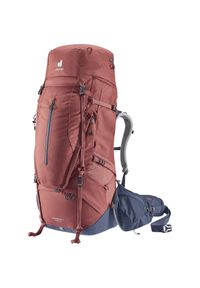 Plecak trekkingowy Deuter Aircontact X 70+15 SL damski - redwood/ink. Kolor: czerwony