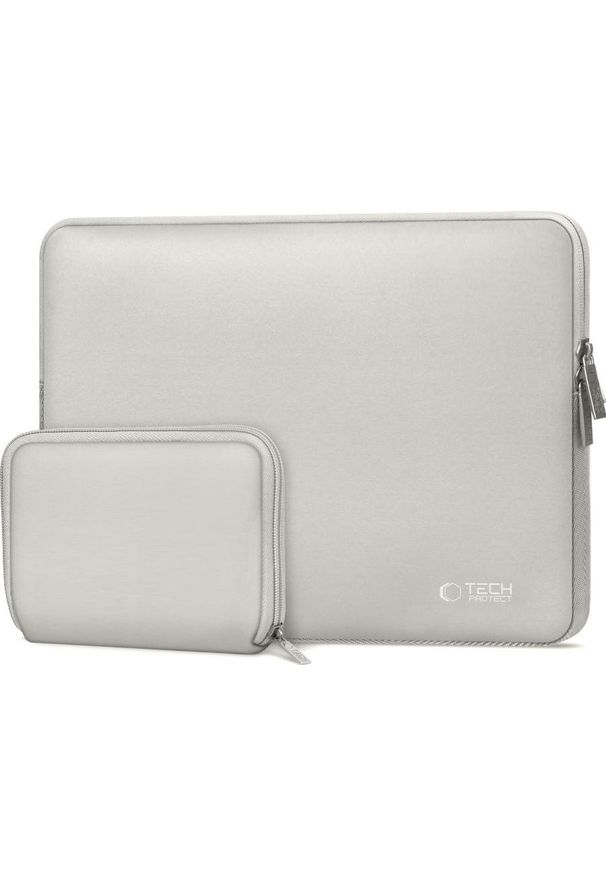 TECH-PROTECT - Pokrowiec Tech-Protect NeoSlim do laptopa 15-16'' szary. Kolor: szary. Materiał: neopren, polar, tkanina, materiał. Styl: casual, elegancki, biznesowy
