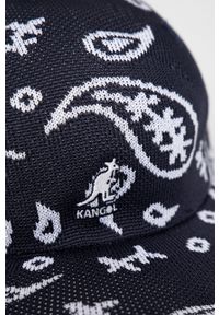 Kangol czapka kolor granatowy wzorzysta. Kolor: niebieski #2
