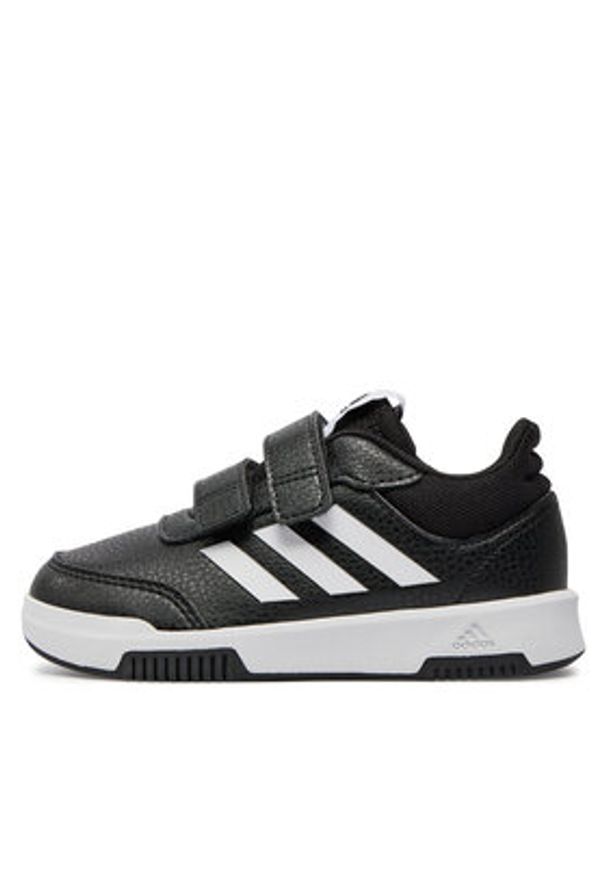 Adidas - adidas Sneakersy Tensaur Sport 2.0 Cf K GW6440 Czarny. Kolor: czarny. Materiał: skóra