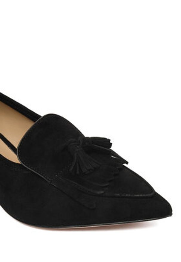 Lauren Ralph Lauren - LAUREN RALPH LAUREN Czółenka 802P04172001 Czarny. Kolor: czarny. Materiał: skóra, zamsz