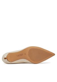 Lauren Ralph Lauren - LAUREN RALPH LAUREN Szpilki Lanette 802972024002 Biały. Kolor: biały. Materiał: skóra. Obcas: na szpilce #4