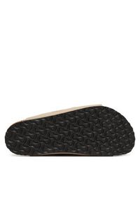Birkenstock Klapki Arizona Flower Buckle Kids 1030419 S Beżowy. Kolor: beżowy. Materiał: skóra #6