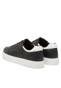 Calvin Klein Sneakersy Clean Cup Low Laceup Mono HM0HM01899 Czarny. Kolor: czarny. Materiał: skóra #4