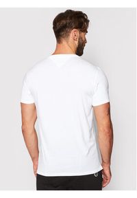 Tommy Jeans T-Shirt DM0DM04410 Biały Regular Fit. Kolor: biały. Materiał: bawełna #4