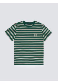 Big-Star - Koszulka chłopięca w paski zielona Sewer 304. Kolor: zielony. Materiał: skóra, materiał, dzianina, jeans, dresówka. Wzór: paski. Styl: klasyczny #5