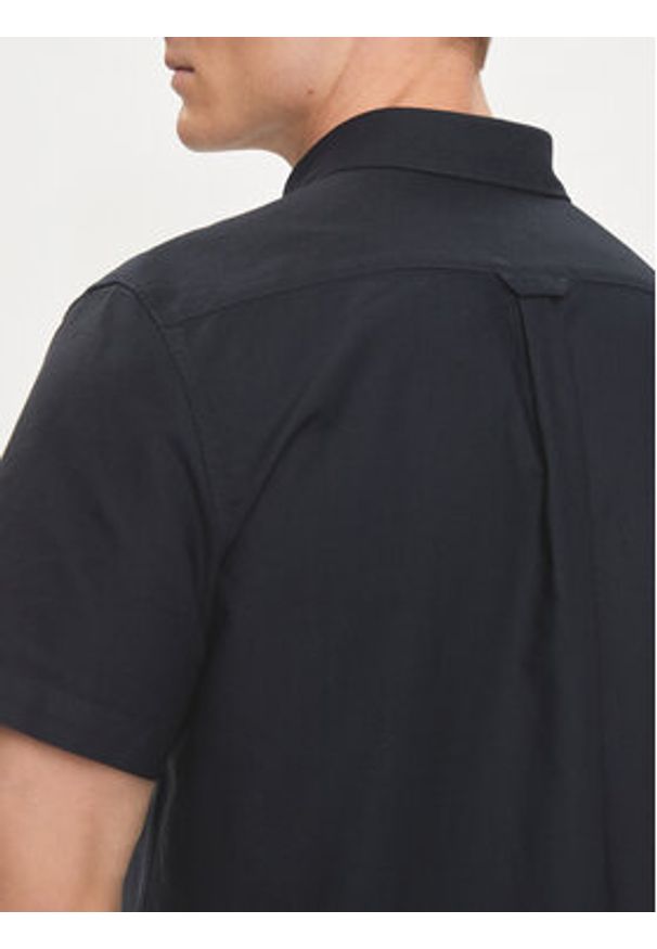 Lacoste Koszula CH1917 Granatowy Regular Fit. Kolor: niebieski. Materiał: bawełna