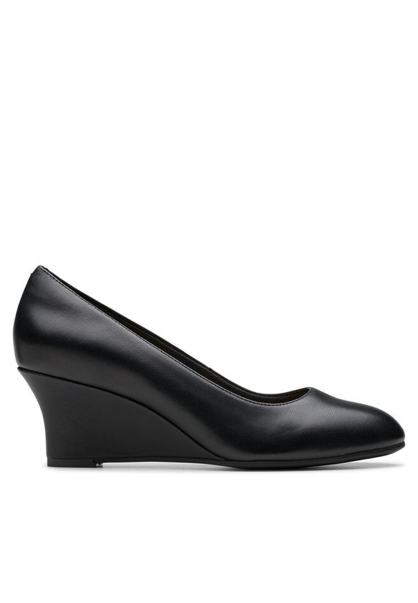 Półbuty Clarks. Kolor: czarny
