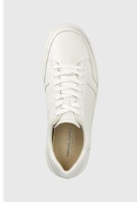 Vagabond Shoemakers sneakersy skórzane TEO kolor biały. Nosek buta: okrągły. Zapięcie: sznurówki. Kolor: biały. Materiał: skóra #3