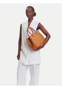 Patrizia Pepe Saszetka 317206 Brązowy. Kolor: brązowy. Materiał: skórzane #6