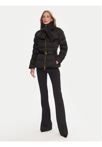 Elisabetta Franchi Kurtka zimowa PI-83D-56E2-V600 Czarny Regular Fit. Kolor: czarny. Materiał: syntetyk. Sezon: zima #7