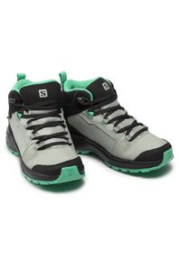 salomon - Salomon Trekkingi Outward Cswp J 412848 09 W0 Zielony. Kolor: zielony. Materiał: skóra #4