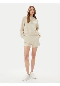 Armani Exchange Szorty sportowe XW000598 AF11852 U1092 Beżowy Regular Fit. Kolor: beżowy. Materiał: bawełna