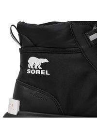sorel - Sorel Botki Explorer II Carnival Sport Wp NL4450-010 Czarny. Kolor: czarny. Materiał: materiał. Styl: sportowy